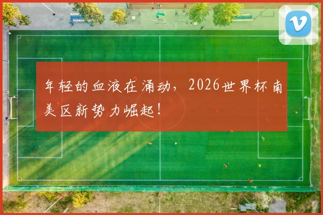 年轻的血液在涌动,2026世界杯南美区新势力崛起!