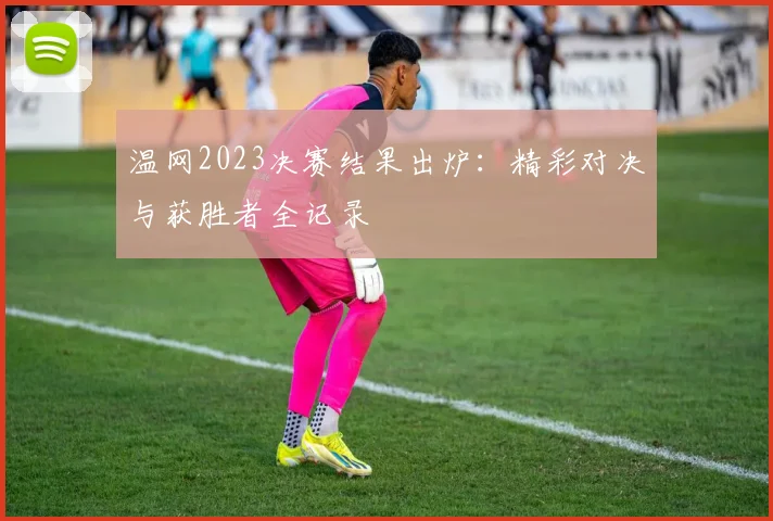温网2023决赛结果出炉:精彩对决与获胜者全记录